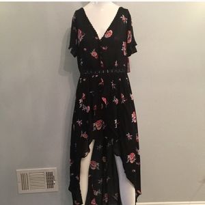 Maxi Dress/Romper combo